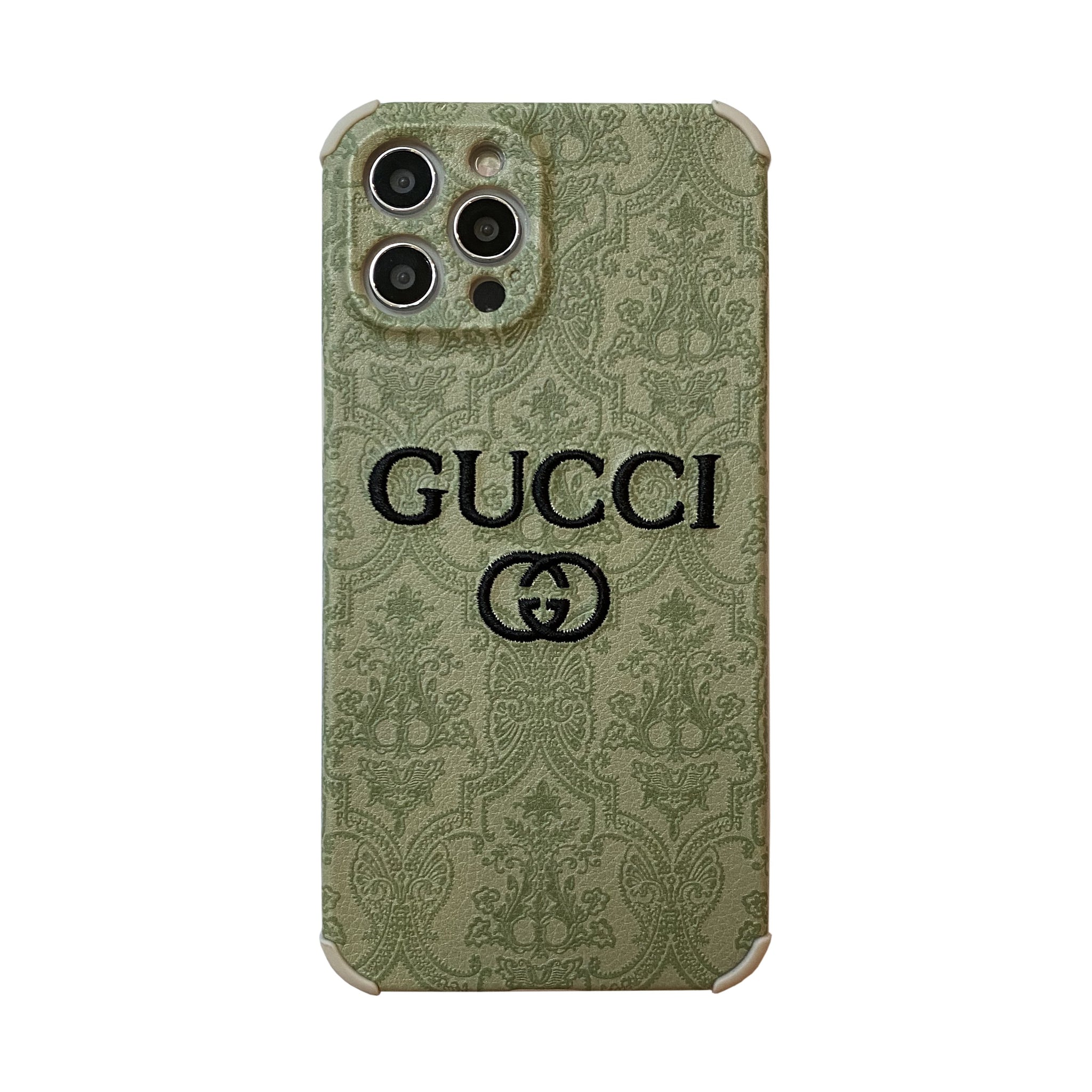 IPhone 12 Pro Max Case - Gucci Embroidered