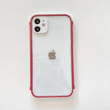Candy colored bezel iPhone case