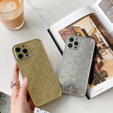 Louis Vuitton Electroplated iPhone case(Golden/Silver)