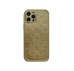 Louis Vuitton Electroplated iPhone case(Golden/Silver)