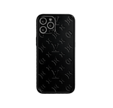 Louis Vuitton Electroplated iPhone case(White/Black)