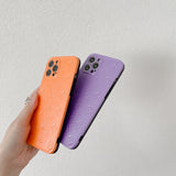 Louis Vuitton Electroplated iPhone case(Pink/Lavender/Retro Orange)