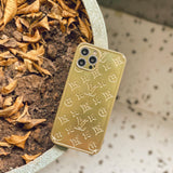 Louis Vuitton Electroplated iPhone case(Golden/Silver)